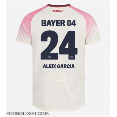 Bayer Leverkusen Aleix Garcia #24 Udebanetrøje 2025-26 Kortærmet Bayer Leverkusen Aleix Garcia #24 Udebanetrøje 2025-26 Kortærmet